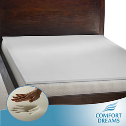Comfort Dreams 'Enviro-Green' 2-inch Memory Foam Mattress Topper