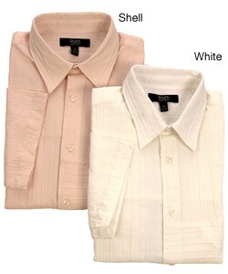 Raffi Men's Tonal Stripe Woven Shirt