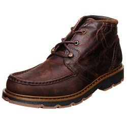 Dr. Martens 'Luke' Men's Dark Brown Moc Toe Chukka Shoes