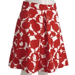 Lily Women's Pleated A-line Skirt