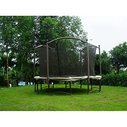 Garden-style 13-foot Trampoline/ Enclosure Combo