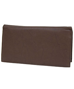 Adi Designs Leather Checkbook Cover/ Wallet