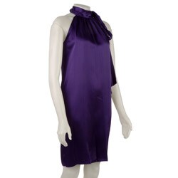 Eliza J Women's Tie-neck Charmeuse Dress