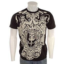 Rock 'N' Roll Alliance Men's Crest Print Short-sleeve T-shirt