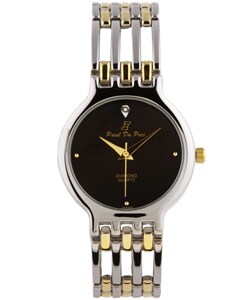 Croton Men's 'Famous Look' Diamond Quartz Watch