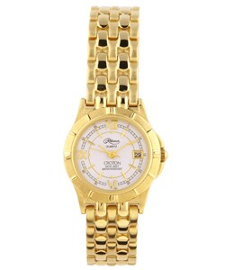 Croton Women's 23k Goldplated Fashion Quartz Watch