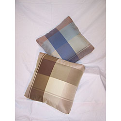 Berwick Plaid Throw Pillows (Set of 2).