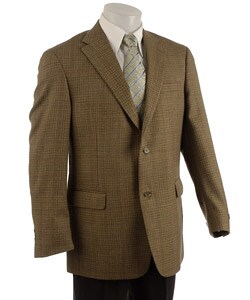 Austin Reed London Men's Camel Windowpane Sportcoat