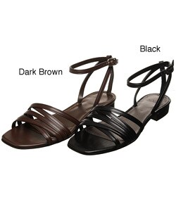 Circa Joan & David Women's Ankle Strap Flat Sandals
