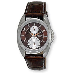 Bellagio Men's Dante Date/ 24-hour Steel Watch