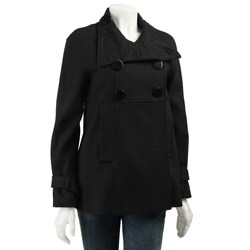Steve Madden Women's 4-button Wool Coat
