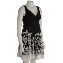 Essentials by A.B.S Silk Georgette Frock Dress