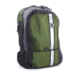 DadGear Retro Green with Stripe Diaper Backpack