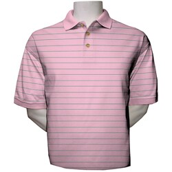 Enro Men's Perfect Pique Soft Pink Polo Shirt