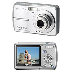 Pentax Optio E50 8.1MP Digital Camera