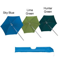 Premium 6-foot Beach Umbrella with Carry Bag