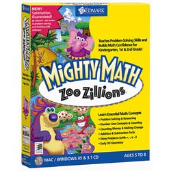Mighty Math: Zoo Zillions Educational Software