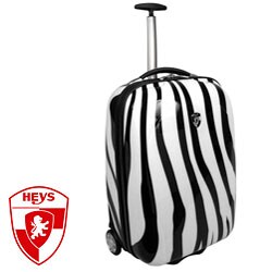 Heys XCase Exotic Zebra Print 20-inch Carry-on