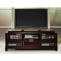 Manhattan Contemporary Espresso Plasma TV Console