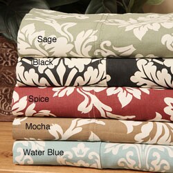 Havanah Floral 300 Thread Count Pillowcases (Set of 2)