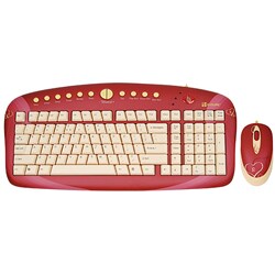 G-Cube Heart Keyboard and Mouse Set