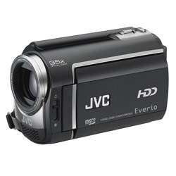 JVC GZMG360B 60GB HHD/ Micro SD Hybrid Camcorder (Refurbished)