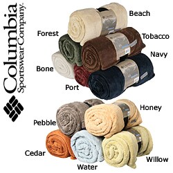 Columbia Signature Fleece Throw