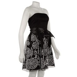 Adrianna Papell Women's Strapless Party Dress