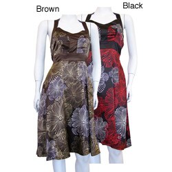Herany Women's Printed Mid-length Dress