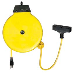 Tri-Tap Extension Cord Reel