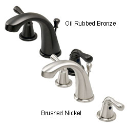 Fontaine Oil Rubbed Bronze Old English 8-inch Widespread Faucet