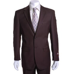 Giorgio Fiorelli Men's Brown 2-button Suit