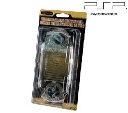 PSP 2000 Ultra Slim Crystal Case and Stand 2 in 1