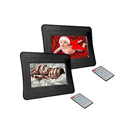 SpectroniQ 7-inch Digital Picture Frame (Set of 2)