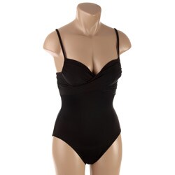 Magic Bra Women's 1-piece Cross-front Swimsuit