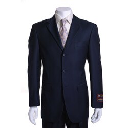 Giorgio Fiorelli Men's Navy 3-button Suit