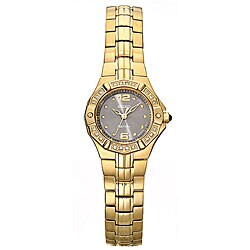 Seiko Coutura Ladies Gold Tone Diamond Quartz Watch