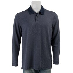 Andrew Fezza Men's Long-sleeve Collared Polo