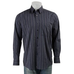 Andrew Fezza Men's Pinstripe Long-sleeve Shirt
