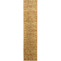 Handmade Heritage Hand-spun Wool Kermansha Rug (2'3 x 10')