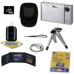 Fuji Z5fd Silver 6.3MP Digital Camera with Bonus Kit (Refurbished)