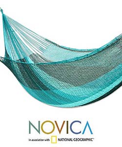 Hand-woven Large Deluxe Caribbean Dream  Hammock (Mexico)