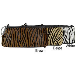 Chinese Laundry Zebra Print Zippered Clutch-style Bag