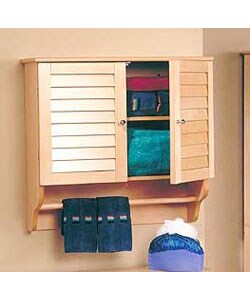 Nassau Natural Wall Towel Cabinet
