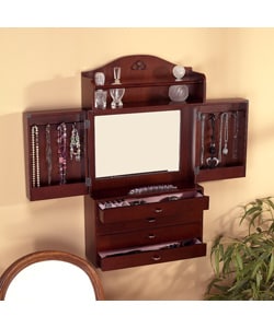Wall-mount Jewelry Armoire