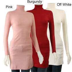 Lou Lou Women's Turtleneck Tunic Sweater