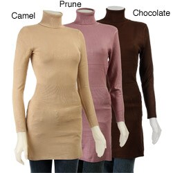 Lou Lou Women's Turtleneck Tunic Sweater