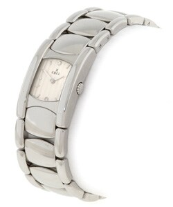 Ebel Beluga Manchette Textured Stainless Steel Watch