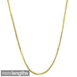 10k Yellow Gold 20-inch Box Chain