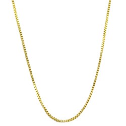 10k Yellow Gold 24-inch Box Chain
